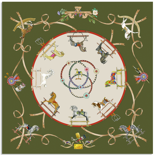 Queen of England Scarf | Stevenson Bros Rocking Horses